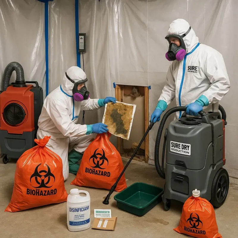 Contaminated Water Handling Protocols process in Brass Castle, NJ